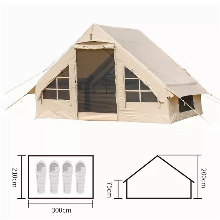 Inflatable Camping Glamping Tent-2